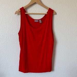 Chico's Vibrant Red Tank Top